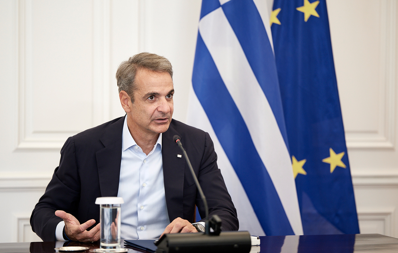 Στην τελετή ενθρόνισης του νέου Αρχιεπισκόπου Σινά ο Κ.Μητσοτάκης