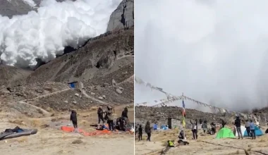 Νεπάλ: Η στιγμή που τεράστια χιονοστιβάδα κατεβαίνει με ορμή στη βόρεια πλαγιά του Αναπούρνα I (βίντεο)