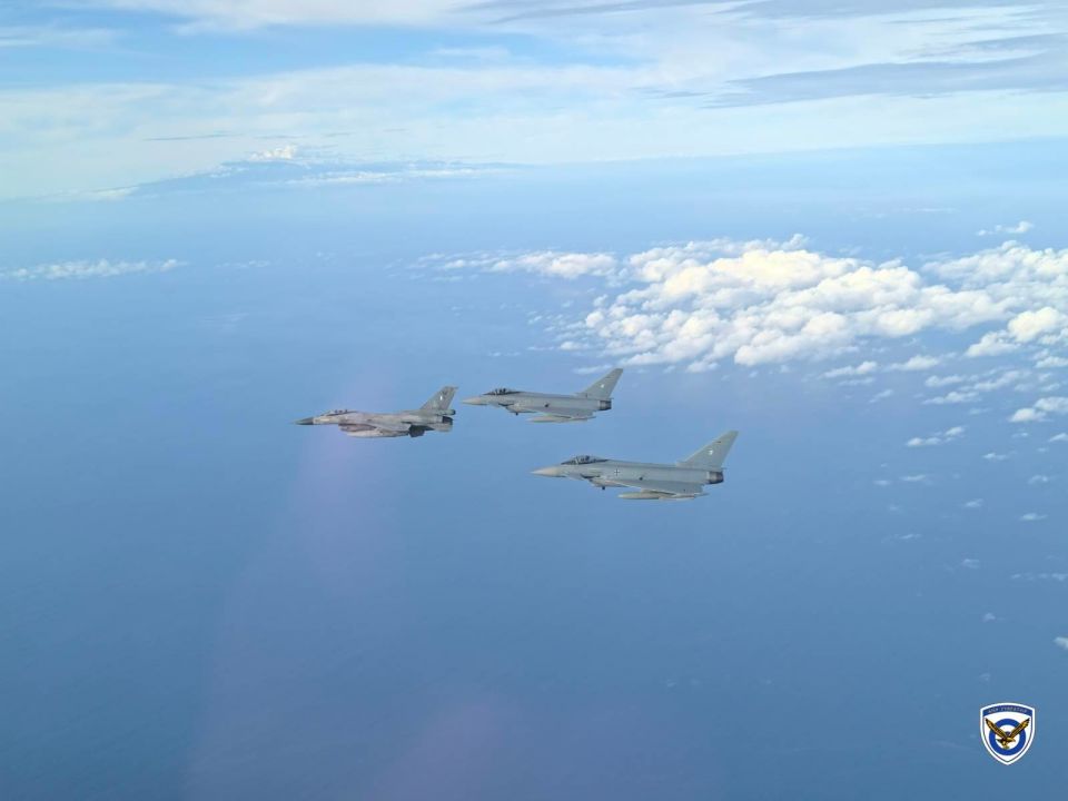 «Ocean Sky 2025»: Δείτε εικόνες από την ελληνική συμμετοχή στην πολυεθνική άσκηση (φωτο)