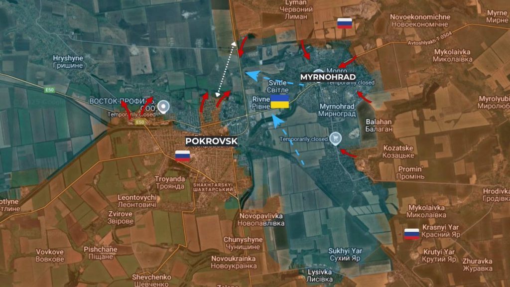 Ρωσικό ΥΠΑΜ για την άρνηση του Κιέβου να έχουν πρόσβαση τα δυτικά ΜΜΕ στο Ποκρόφσκ: «Για να μην φανούν οι απώλειες»