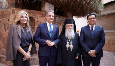 Κ.Μητσοτάκης: «Εθνικό καθήκον το ενδιαφέρον μας για τη Μονή της Αγίας Αικατερίνης»