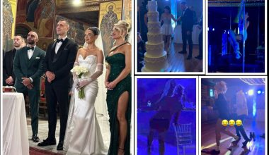 Ο «καυτός» χορός της Ι.Τούνη στο γάμο της Σ.Πάσσαρη, η παραλίγο τούμπα και το pole dancing της νύφης (βίντεο)