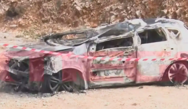 Γ.Λάλας: Καμένο βρέθηκε το αυτοκίνητο των εκτελεστών – Τους αναζητά η ΕΛ.ΑΣ (βίντεο)