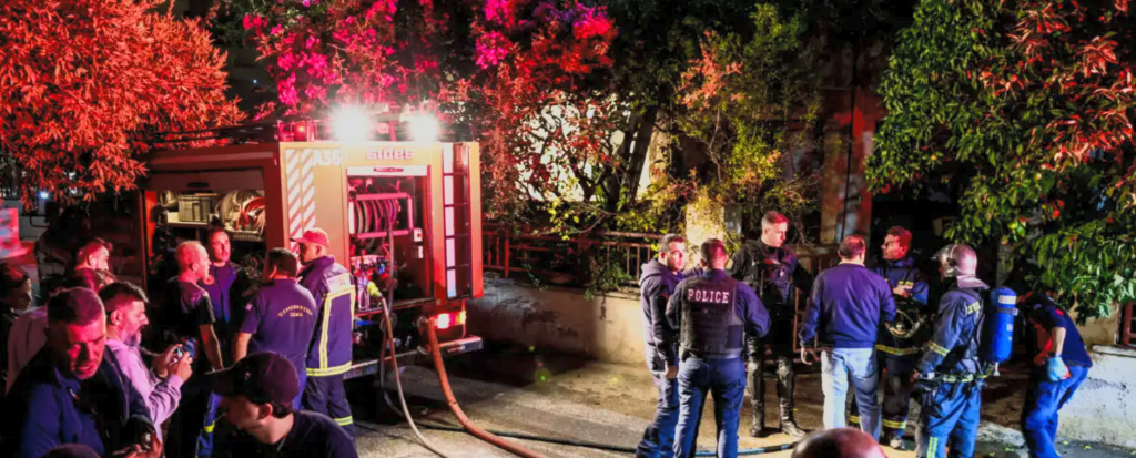 Φρίκη στον Μασταμπά Ηρακλείου: Εστίες φωτιάς σε όλα τα δωμάτια – Νεκροί μητέρα και γιος