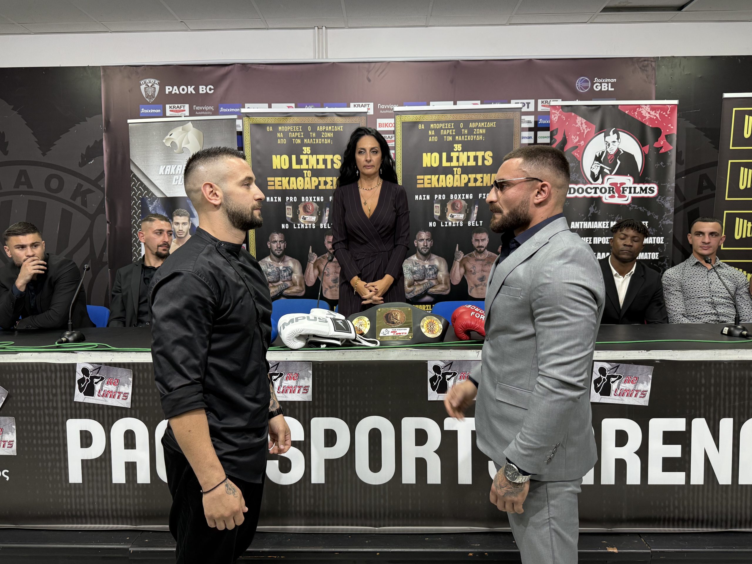 Καθήλωσε η συνέντευξη Τύπου για το πολυαναμενόμενο No Limits: Μαλιχούδης vs Αβραμίδης
