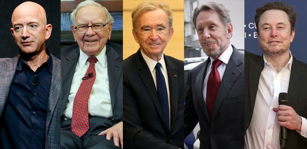 Forbes: Αυτοί είναι οι δέκα πιο πλούσιοι άνθρωποι στον κόσμο – Οι περιουσίες τους