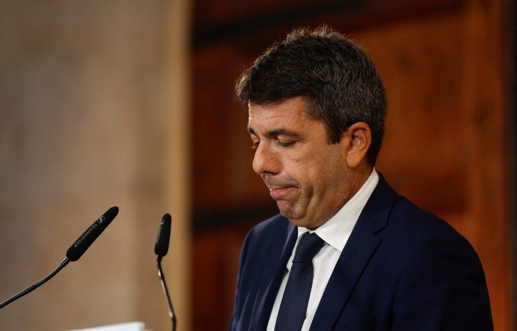 Ισπανία: Παραιτήθηκε ο επικεφαλής της Βαλένθια μετά τις φονικές πλημμύρες