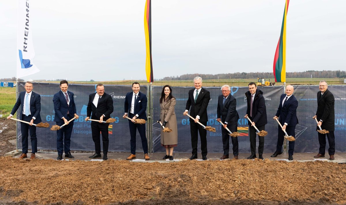 Η Rheinmetall κατασκευάζει εργοστάσιο παραγωγής πυρομαχικών στη Λιθουανία (βίντεο)