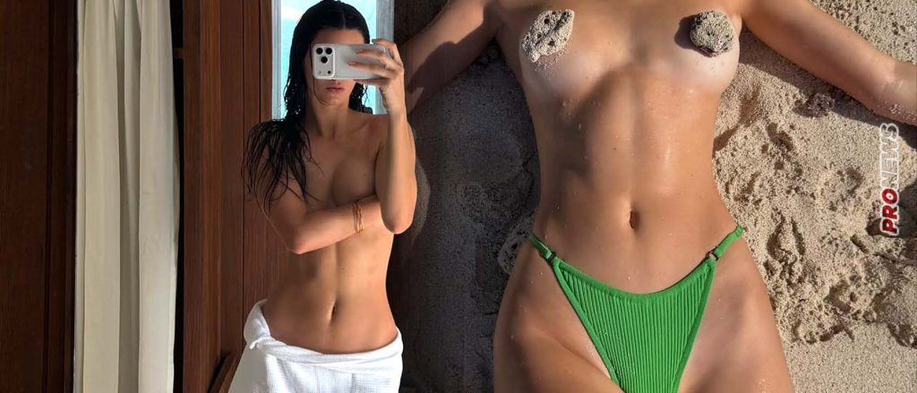 Το αποκαλυπτικό φωτογραφικό άλμπουμ της Κένταλ Τζένερ από τα 30ά γενέθλιά της: Ποζάρει γυμνή στην παραλία (φώτο)