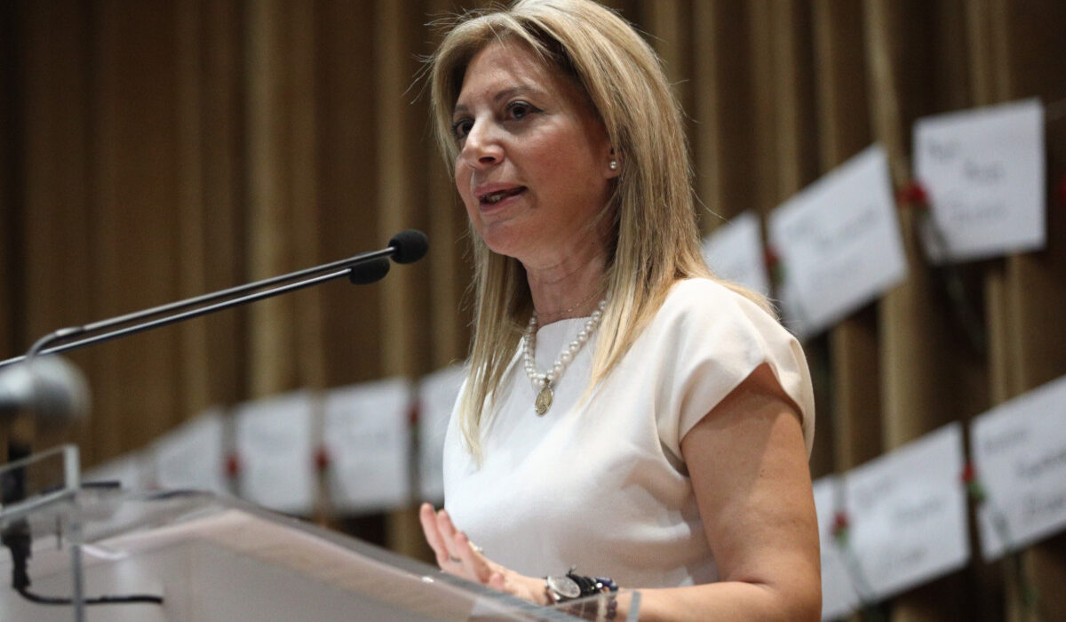 Μ.Καρυστιανού: «Η λέξη κόμμα και το όνομά μου δεν είναι συμβατά»