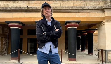 Ο Μικ Τζάγκερ στην Κρήτη: Ανέβασε φωτογραφίες από την επίσκεψή του στην Κνωσό