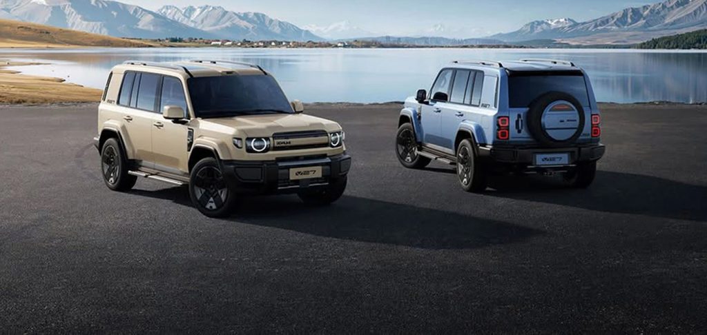 iCaur V27: Νέο SUV της Chery στοχεύει Land Cruiser και Defender