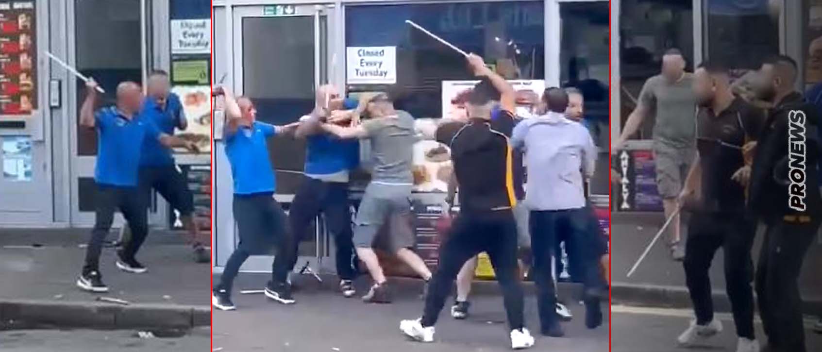 Βίντεο: Τούρκοι έβγαλαν τις σούβλες κεμπάπ και άρχισαν να χτυπιούνται μεταξύ τους