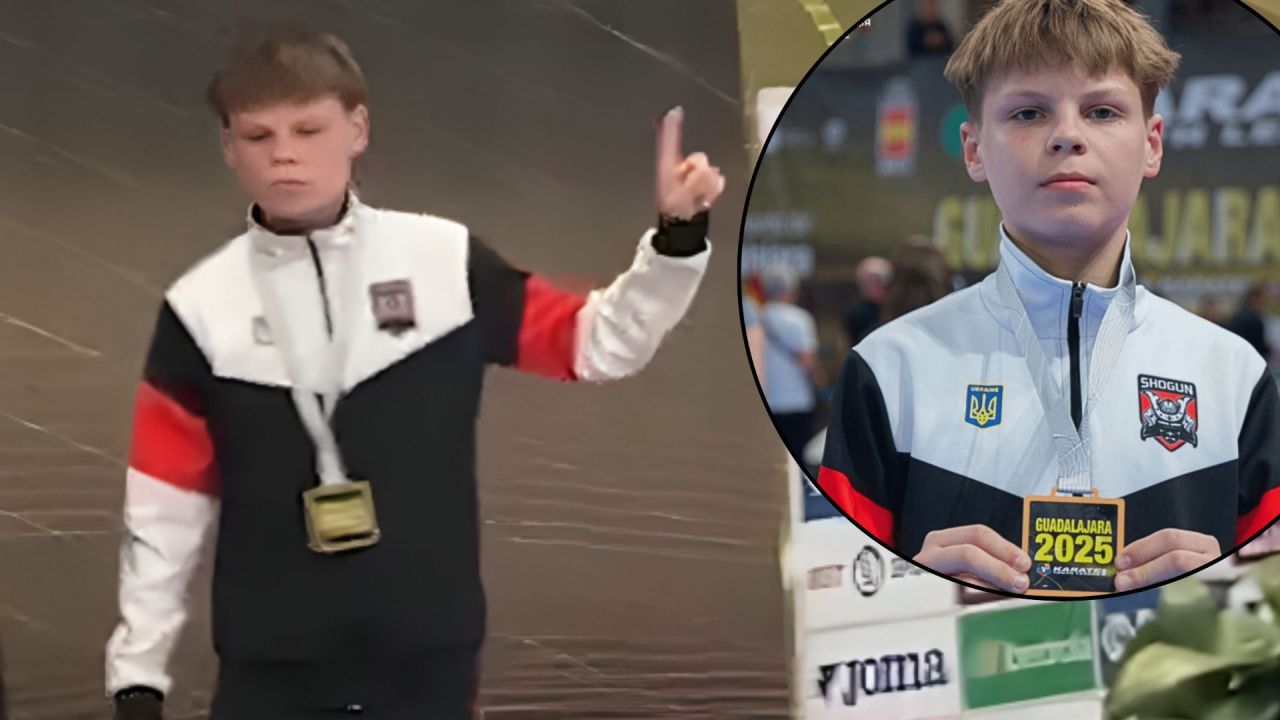 13χρονος Ουκρανός που κέρδισε το χάλκινο μετάλλιο στο καράτε αρνείται να φωτογραφηθεί με Ρώσο! (βίντεο)