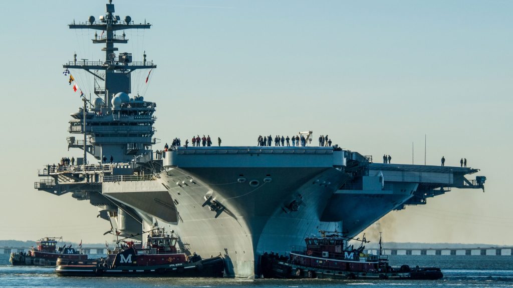 USS Gerald R Ford: Το ακριβότερο αεροπλανοφόρο των ΗΠΑ στην αποστολή εκφοβισμού της Βενεζουέλας