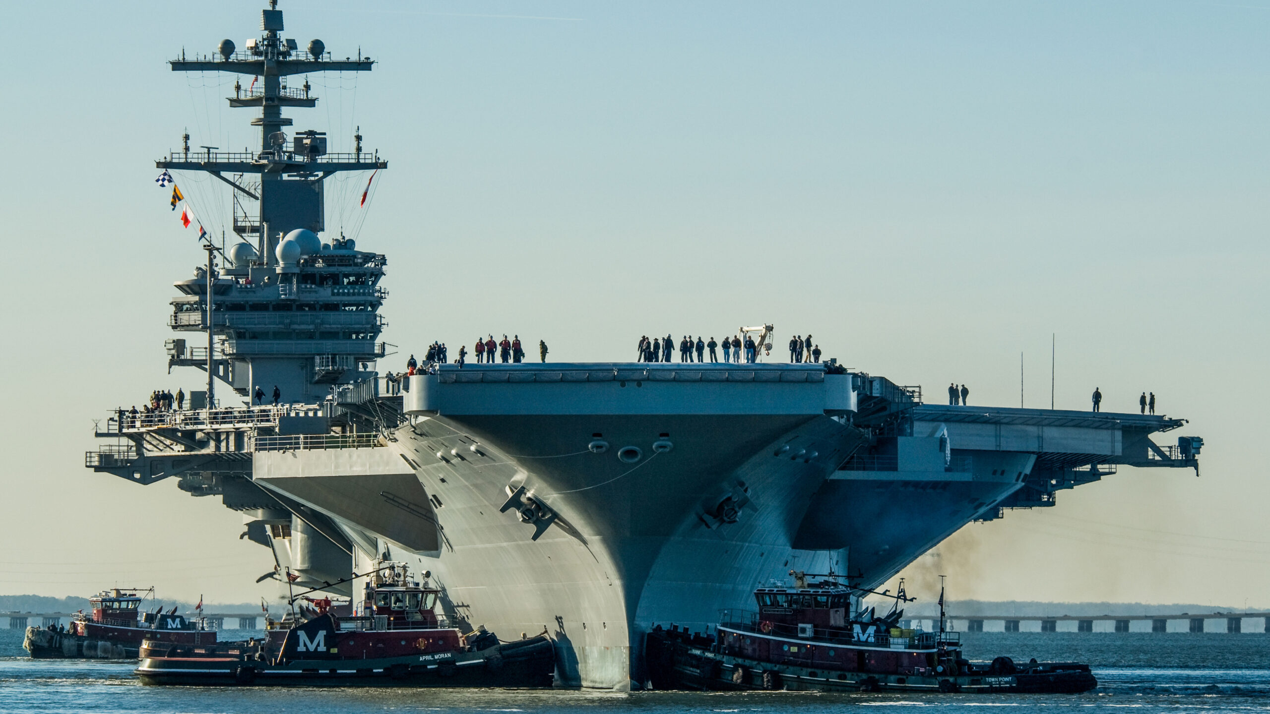 USS Gerald R Ford: Το ακριβότερο αεροπλανοφόρο των ΗΠΑ στην αποστολή εκφοβισμού της Βενεζουέλας