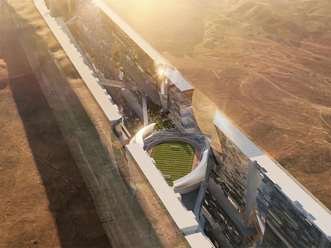 Σαουδική Αραβία: Αναθεωρεί προς τα κάτω τα σχέδιά της για την φουτουριστική πόλη – Από τα 130 χλμ. στα… 3