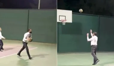 Ο Αλ Σαράα στις ΗΠΑ παίζει μπάσκετ με Αμερικανό ναύαρχο! (βίντεο)