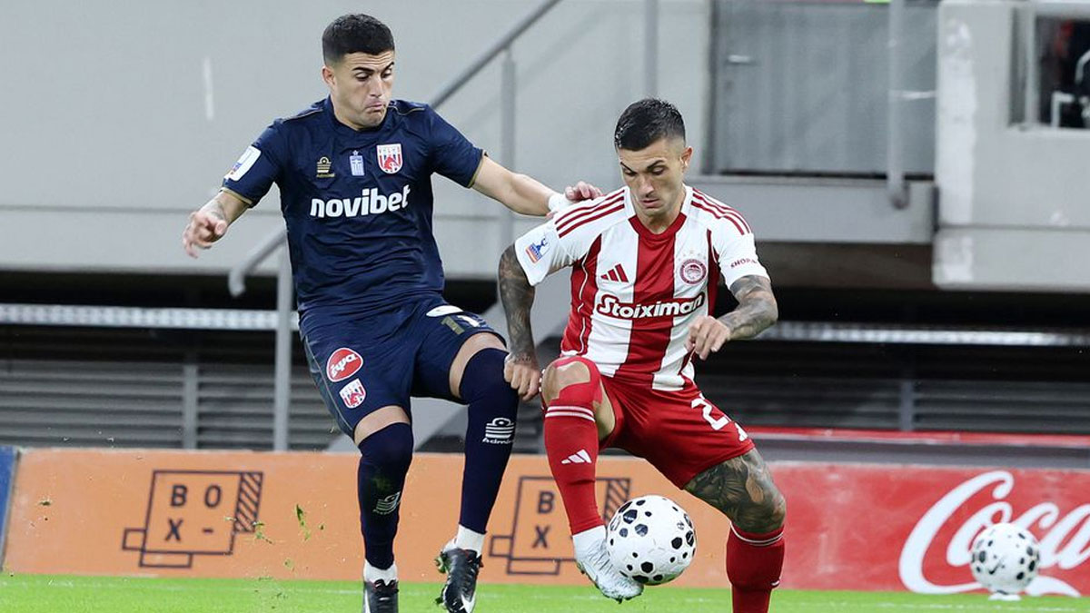 Πρόστιμο 1.000 ευρώ στον Ολυμπιακό από την ΕΠΟ για τον αγώνα Κυπέλλου κόντρα στον Βόλο