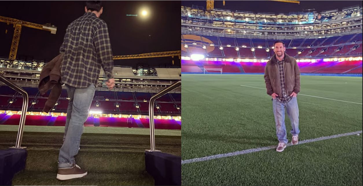 Στο Καμπ Νου ο Λιονέλ Μέσι: «Μακάρι κάποια μέρα να μπορέσω να επιστρέψω» (φωτο)