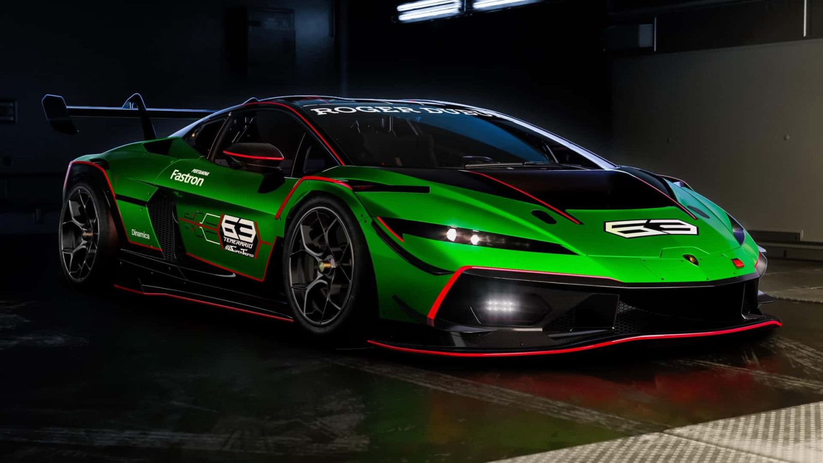 Lamborghini Temerario Super Trofeo: Πισωκίνητη, χωρίς μπαταρία