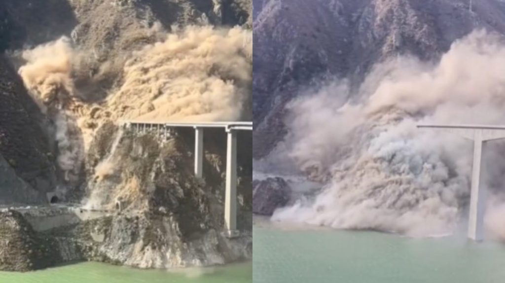 Κίνα: Κατέρρευσε η γέφυρα Hongqi, μήκους 758 μέτρων – Δείτε βίντεο