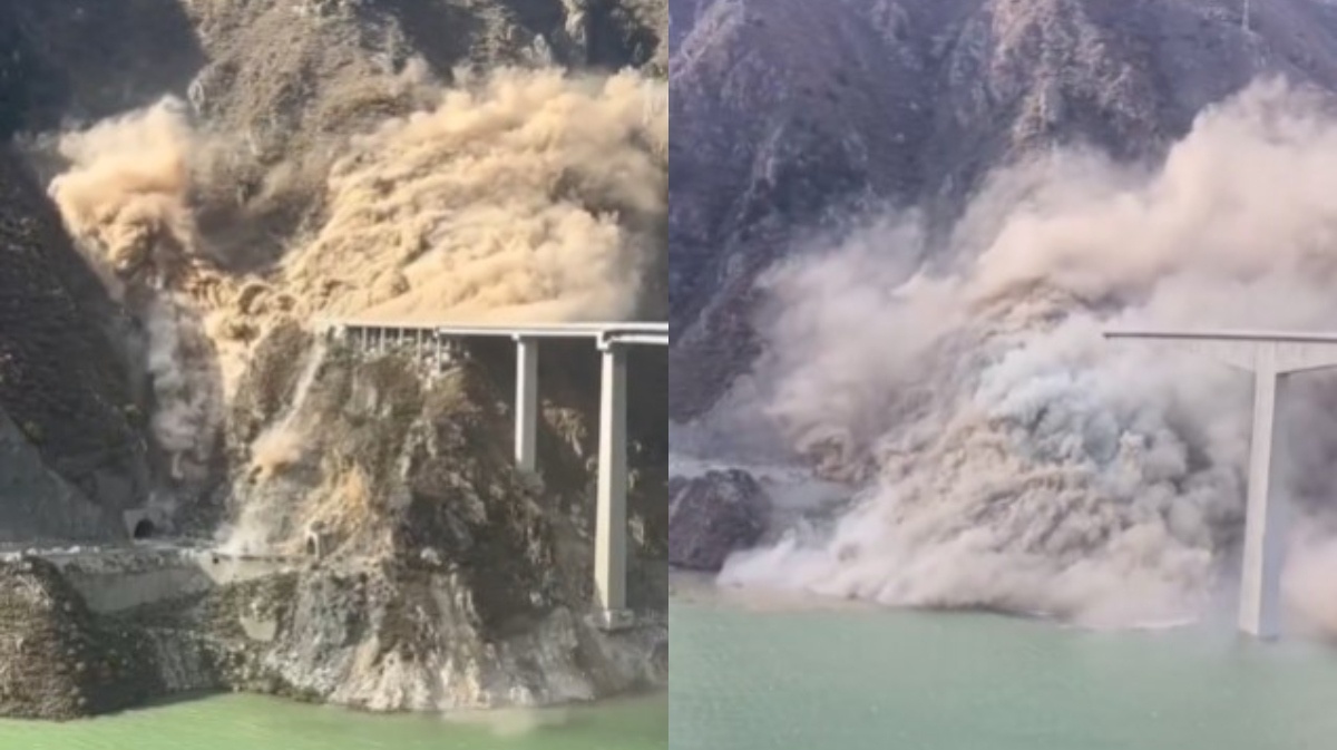 Κίνα: Κατέρρευσε η γέφυρα Hongqi, μήκους 758 μέτρων – Δείτε βίντεο