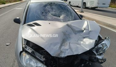 Χανιά: Αυτοκίνητο έγινε «κομμάτια» μετά την σφοδρή σύγκρουση με μηχανή – Δείτε φωτογραφίες