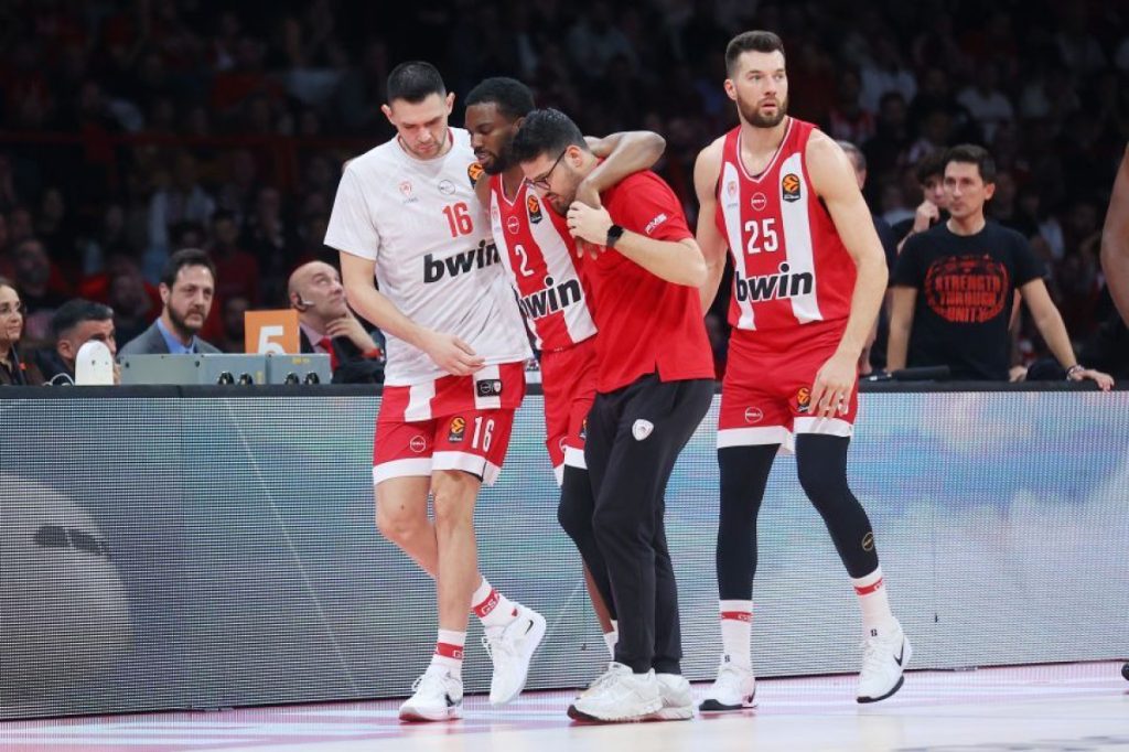 Ολυμπιακός: Το χρονικό των τραυματισμών του Κίναν Έβανς