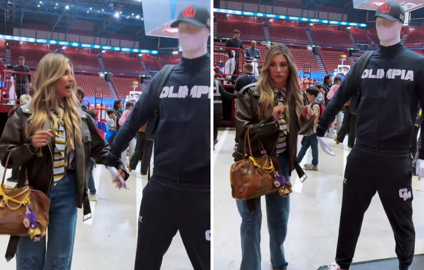 Η Αθηνά Οικονομάκου πέρασε κούκλα βιτρίνας για τον Μπρούνο Τσερέλα – Δείτε βίντεο