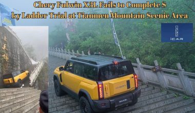 Κινέζικη φίρμα SUV επιχείρησε να αντιγράψει την επική ανάβαση ενός Range Rover στο όρος Tianmen αλλά δεν πήγε καλά!