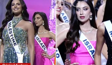 Η Μις Ισραήλ δέχεται απειλές για τη ζωή της μετά το «φονικό» βλέμμα στην Μις Παλαιστίνη