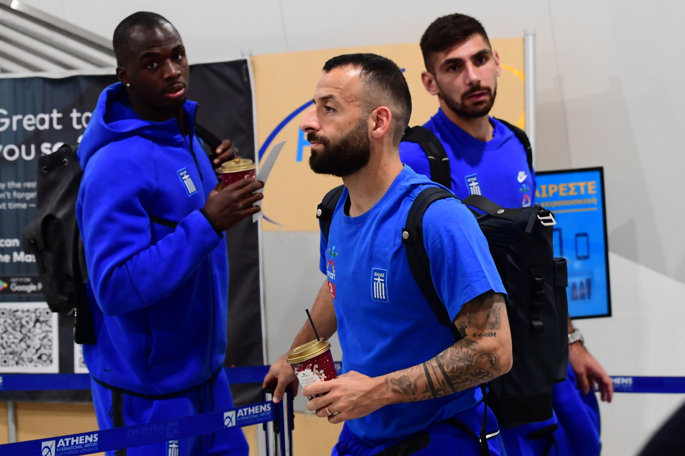 Αναχώρησε για την Ουγγαρία η Εθνική Ελλάδος λίγο πριν το παιχνίδι με την Λευκορωσία – Δείτε φωτογραφίες