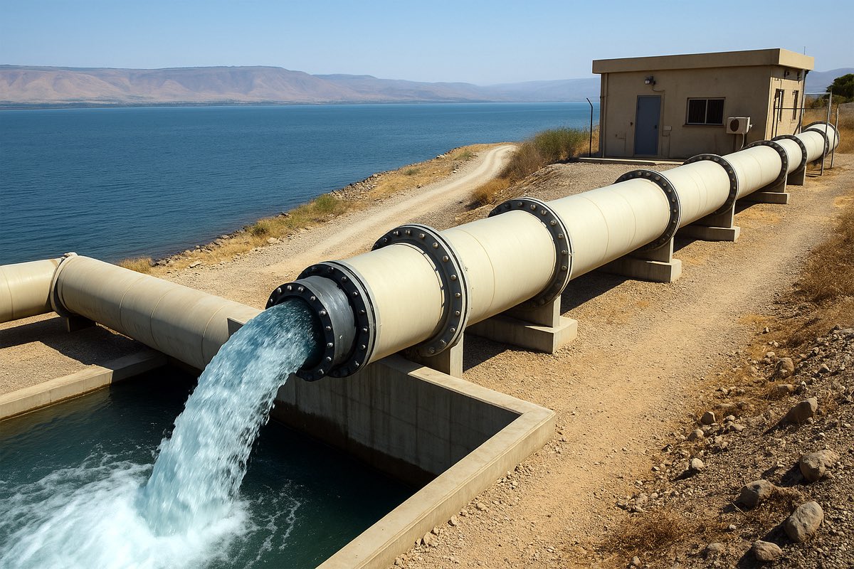 Ισραήλ: Τροφοδοτεί με αφαλατωμένο νερό της Θάλασσα της Γαλιλαίας για να αντιμετωπίσει την πτώση της στάθμης της