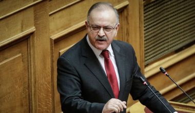 Πλήθος κόσμου στην κηδεία του Δ.Σταμάτη στην Καλαμαριά: Παρόντες Ν.Κακλαμάνης, Α.Σαμαράς, Κ.Σκρέκας (φώτο-βίντεο)