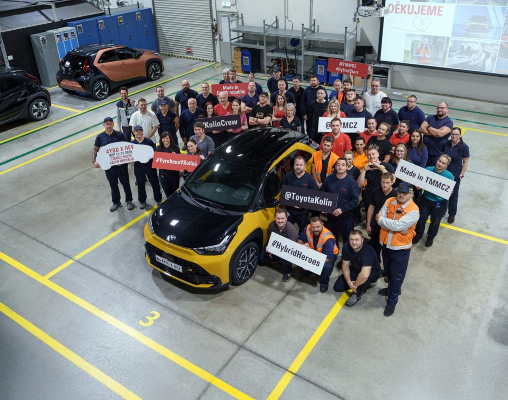 Ξεκίνησε η παραγωγή του νέου Toyota Aygo X Hybrid