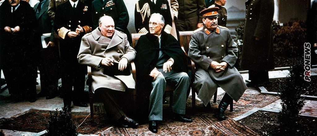 Εκεi που μοιράστηκε ο κόσμος μετά τον Β΄ΠΠ: Η Συμφωνία της Γιάλτας