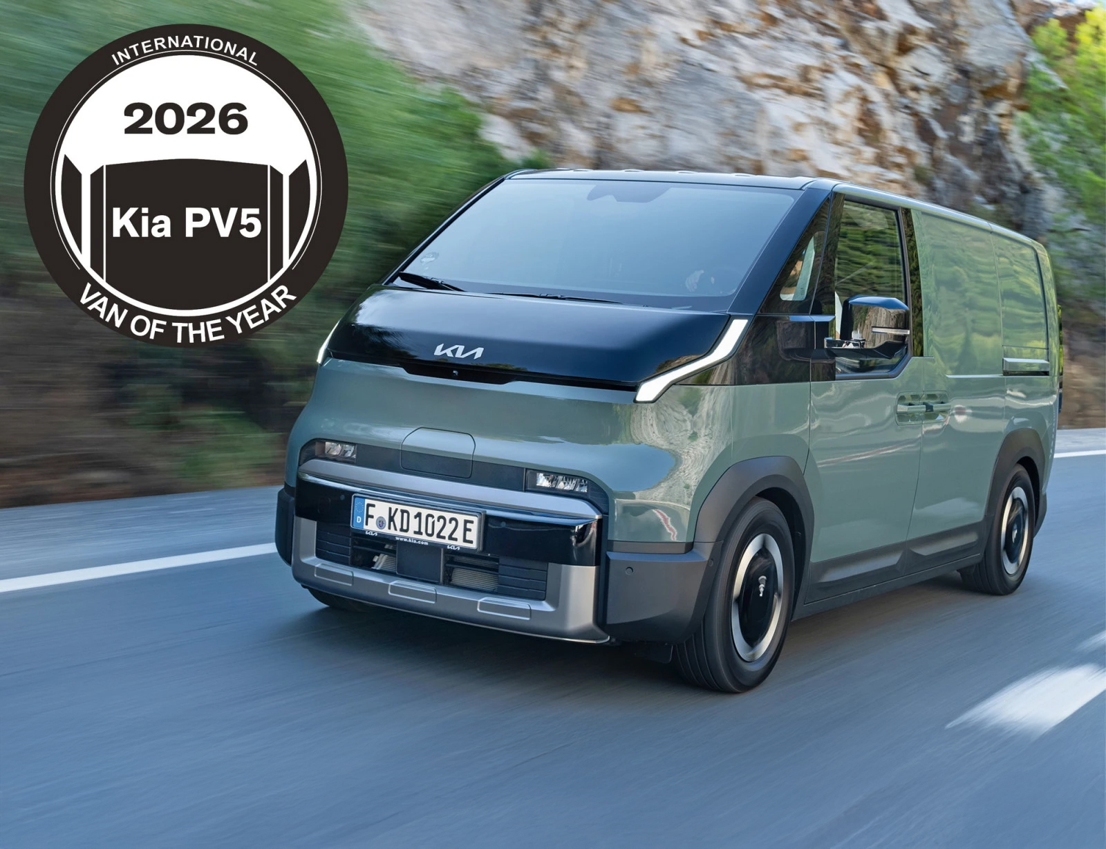 Το Kia PV5 είναι το «International Van of the Year 2026»!