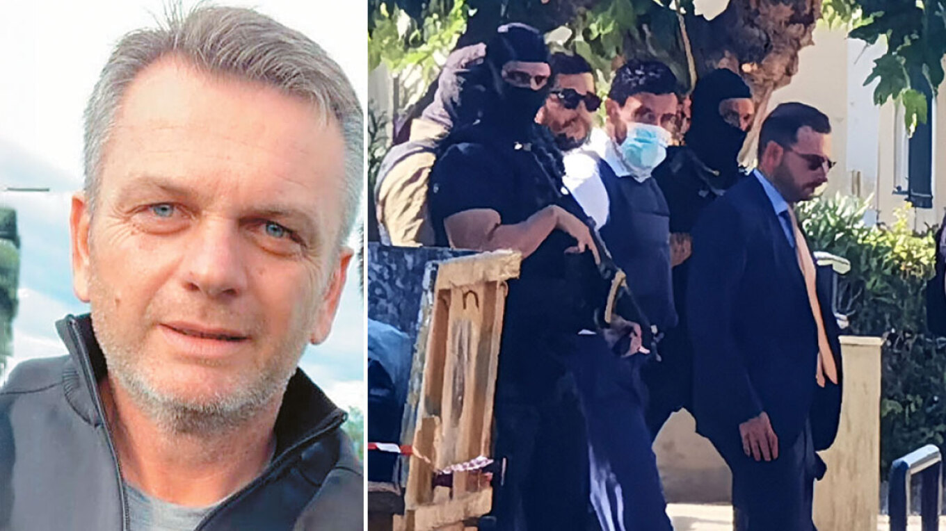 Δολοφονία τοπογράφου στο Ψυχικό: Υπό δρακόντεια μέτρα ασφαλείας μεταφέρθηκαν στο δικαστήριο οι δύο κατηγορούμενοι