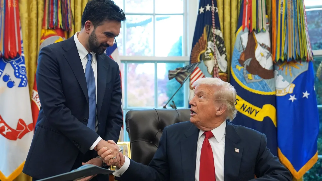 Με τον Ν.Τραμπ συναντήθηκε ο Ζ.Μαμντάνι στον Λευκό Οίκο