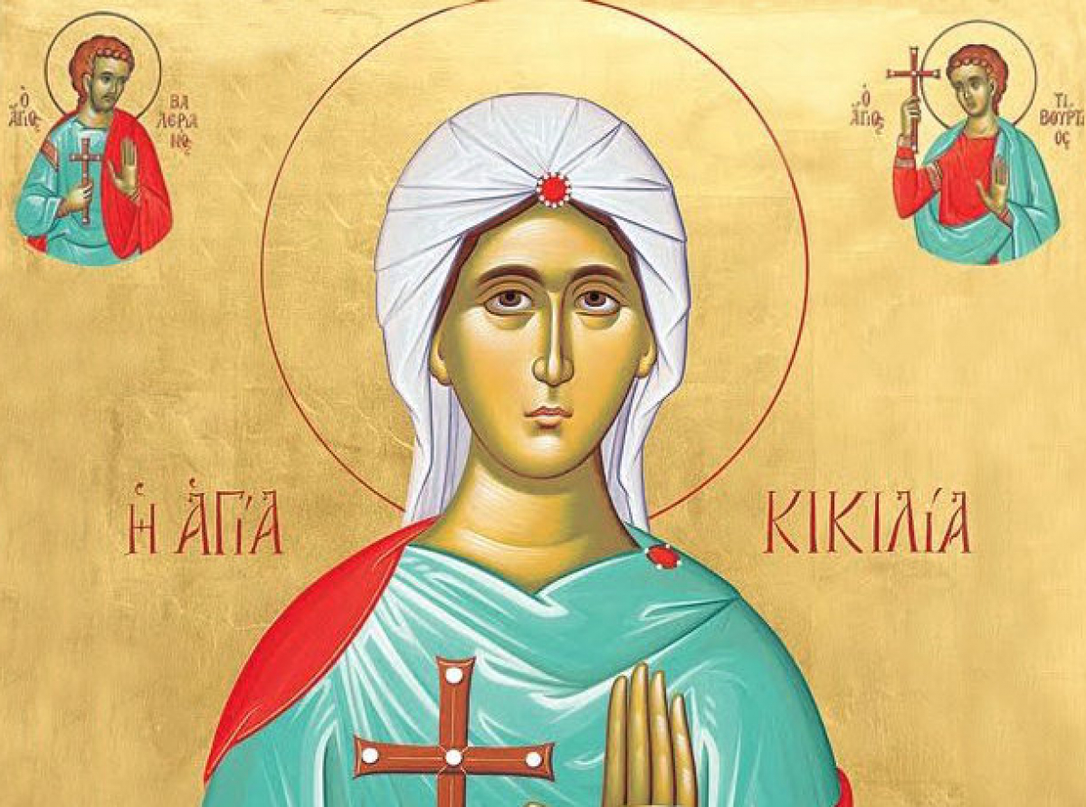 Ο βίος της Αγίας Κικίλιας: Μύησε τον σύζυγο και τον αδερφό της στον χριστιανισμό – Αποκεφαλίστηκαν και οι τρεις