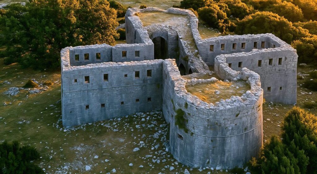 Το Κάστρο Πέντε Πηγαδιών: Το φρούριο που έκτισαν οι Τούρκοι σε σχήμα σταυρού (βίντεο)