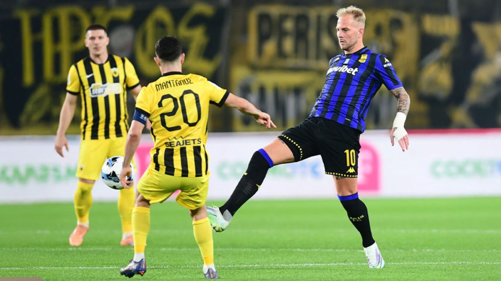 ΑΕΚ – Άρης 1-0: Απέδωσε η πίεση της Ένωσης – Νωχελικός ο «θεός του Πολέμου»