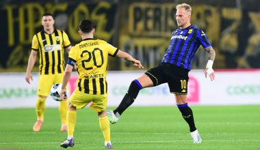 ΑΕΚ – Άρης 1-0: Απέδωσε η πίεση της Ένωσης – Νωχελικός ο «θεός του Πολέμου»