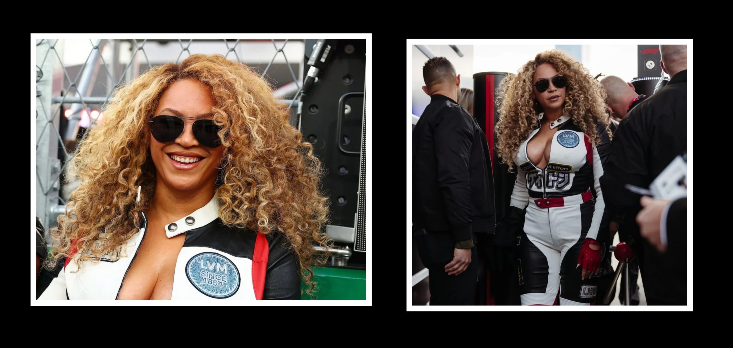 «Όλα στην φόρα» από την Μπιγιονσέ: Πήγε στο Grand Prix με αβυσσαλέο ντεκολτέ (βίντεο)