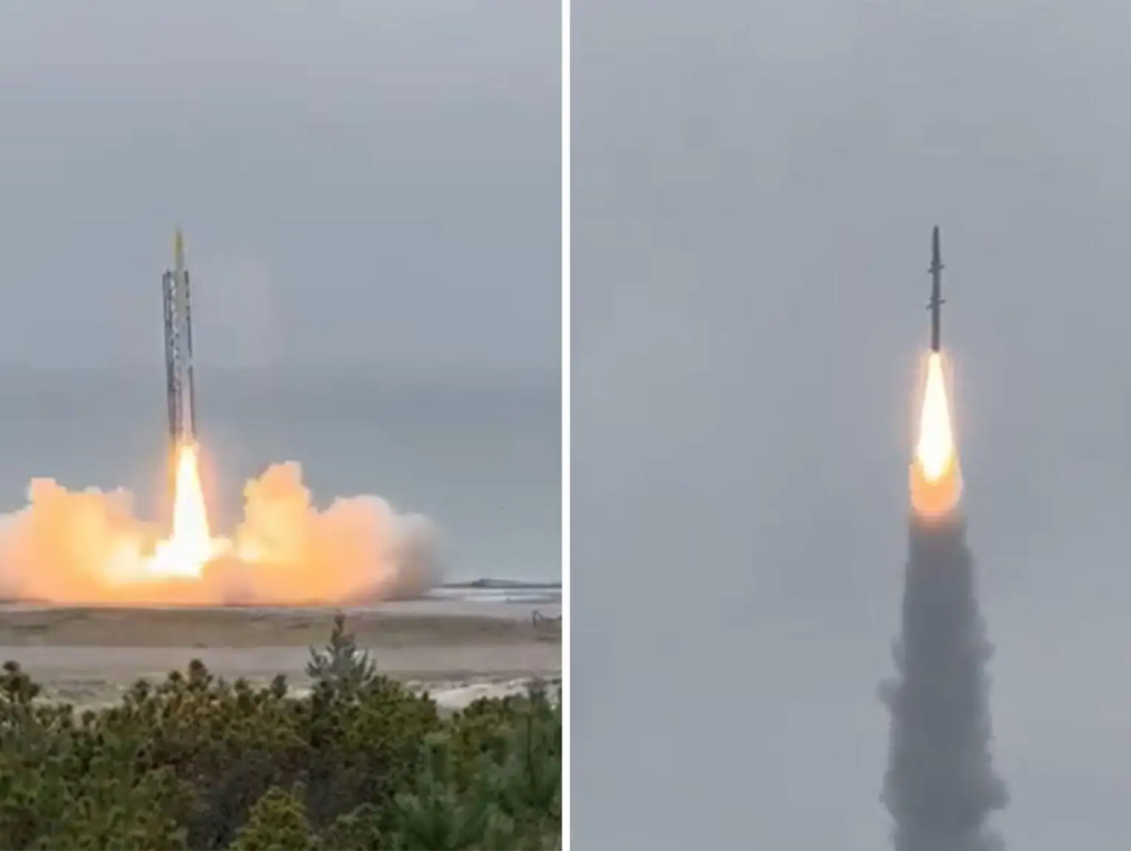 Βίντεο: Η Πολωνία εκτόξευσε με επιτυχία υποτροχιακό πύραυλο τριών σταδίων