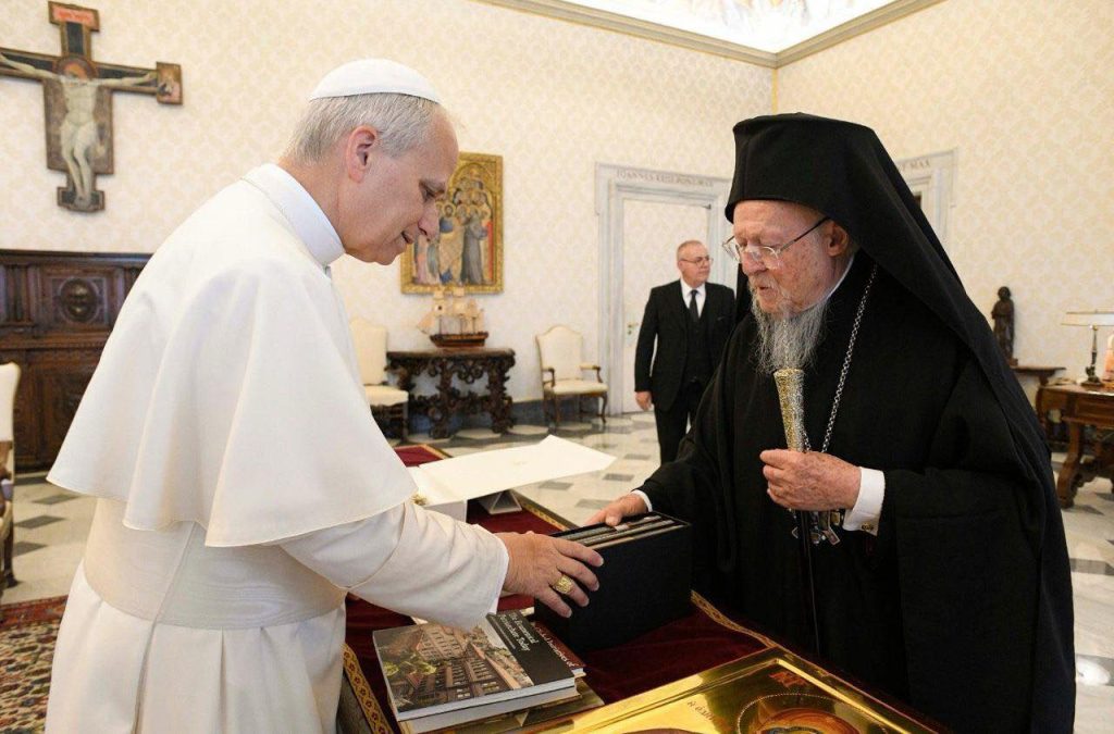 Αποφασισμένος για το επόμενο βήμα ο Πάπας Λέων ο ΙΔ’: «Ευκαιρία να προάγουμε την ενότητα όλων των Χριστιανών»