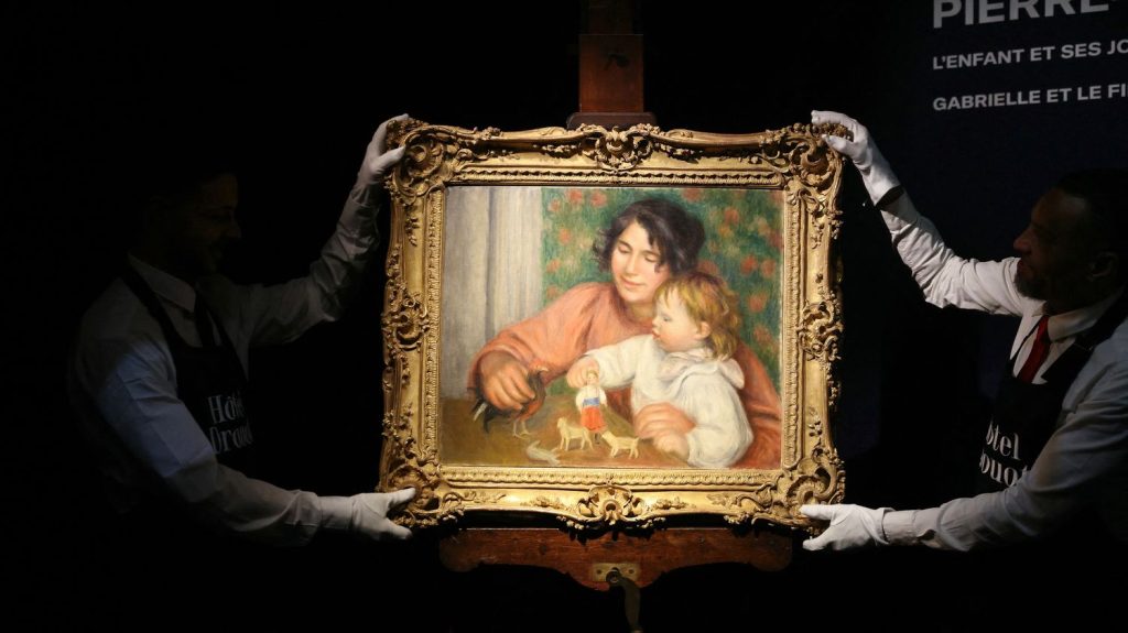 Γαλλία: Πίνακας του Ρενουάρ πουλήθηκε σε δημοπρασία για 1,8 εκατ. ευρώ