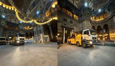 Τούρκος ιστορικός για τα φορτηγά στην Αγία Σοφία: «Ο ναός κινδυνεύει με κατάρρευση»