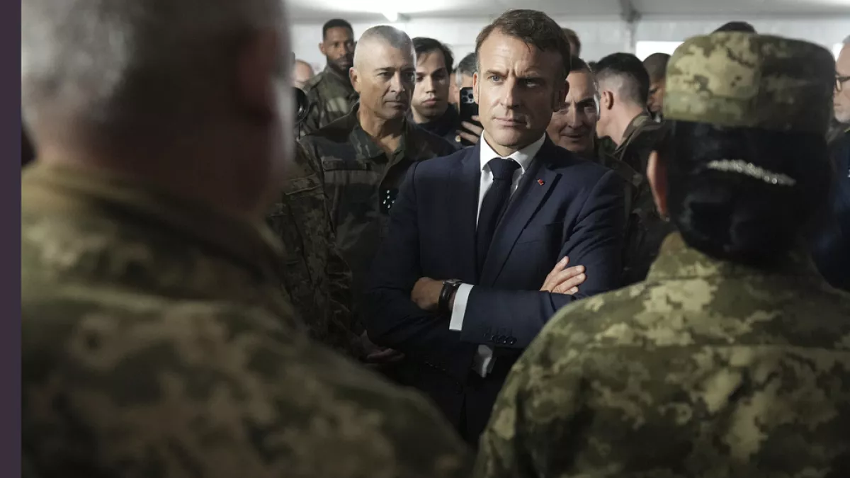 Γαλλία: Ο Ε.Μακρόν ανακοίνωσε εθελοντική στρατιωτική θητεία 10 μηνων